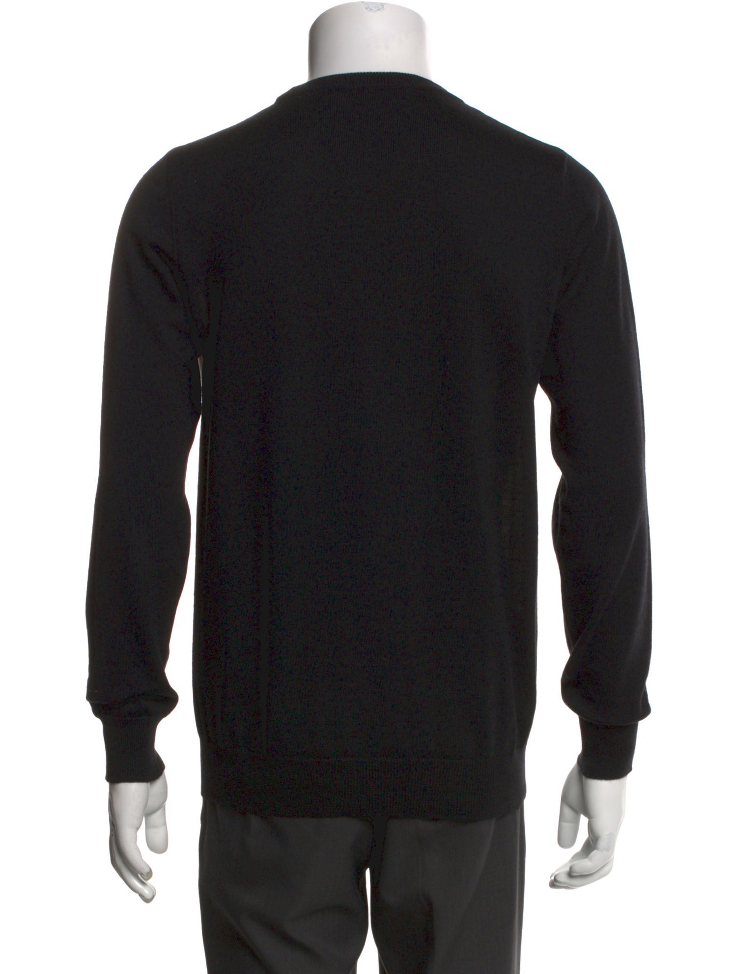 Alexander McQueen Wool Graphic Print Pullover